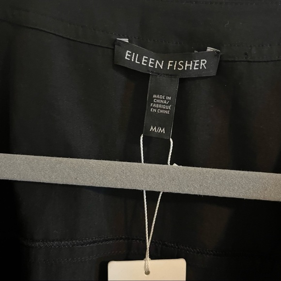 EILEEN Fisher Sand-washed Round Neck Jacket size M - Picture 6 of 11